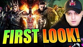 I'M FINALLY TRYING IT... FIRST LOOK & SUMMONS !! KING ARTHUR: LEGENDS RISE