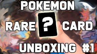 Pokemon card pack opening! Rare card included? - Pokemon Pack Opening #1