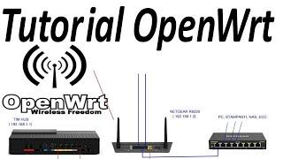 Tutorial OpenWrt in italiano -  Creare una rete Lan che spacca!