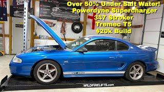 I Gambled $2800 on a Flooded Supercharged 347 Stroker Mustang GT! Will it Run?