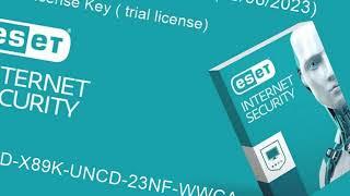 ESET NOD32 ANTIVIRUS Free Trial License activation key for 30 days | June 28, 2023