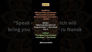 What Buddhism, Sikhism & Judaism Teach That Can Change Your Life