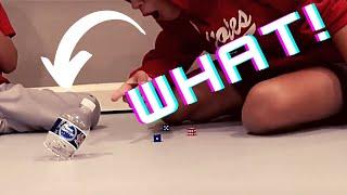 what are the odds! | NEW KID TRICK SHOTS