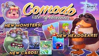 ROM Isle of Dreams: COMODO CITY ~ All New Monsters, Equipment, Cards & Headgears!!