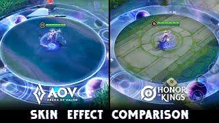 AOV x HOK : Skins Effect Comparison ( Sephera ,Yuhuan )