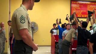 Marine Recruits Arrive at MCRD