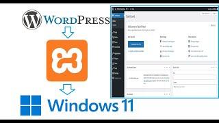 How to install WordPress 5.8.* on localhost in Windows 11 - XAMPP(Apache 2.4, PHP 8, MySQL 8)