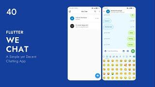 40.Custom Emoji Feature Like WhatsApp | Emoji Picker | Chat App In Flutter