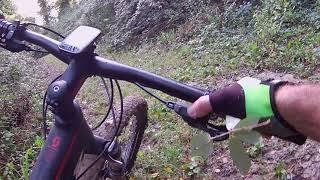 Fosso di Rosora in mountain bike