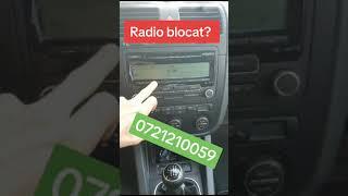 Cod deblocare radio VW, Audi, Seat, Skoda: Decodare casetofon auto Ford, Fiat, Dodge, Jeep, Chrysler