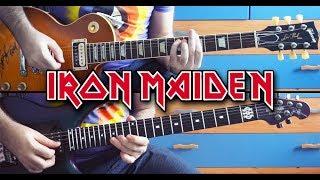 Iron Maiden - Aces High Guitar Solos Cover