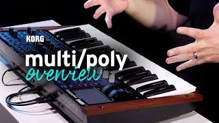 Korg multi/poly – Explore the features and capabilities