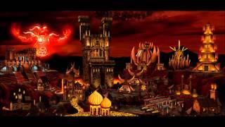Heroes of Might & Magic III HD Edition Inferno Town Theme (2014, Ubisoft) 1080p Animated