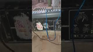 Ahuja spa 10000 amplifier testing || Studiomaster audio mixer testing || testing ||