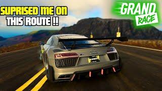 AUDI R8 on this TECHNICAL ROUTE IN GRAND RACE The Crew Motorfest #thecrewmotorfest #thecrew