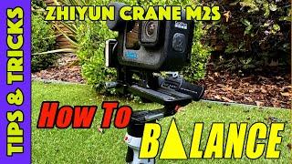 How to Balance GoPro with Media Mod on Zhiyun Crane M2S