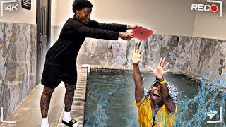 THROWING My GIRLFRIEND PINK IPAD In THE POOL ‍️ * HILARIOUS* 