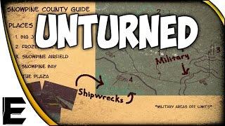 Unturned  Showcase - SNOWPINE COUNTY CUSTOM MAP!