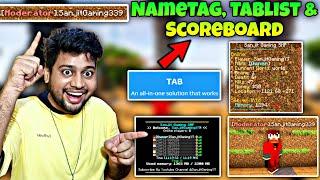 Get Rank Prefixes in Minecraft Chat Tablist & Name Tag | How To Add Tablist in Aternos | Tab plugin