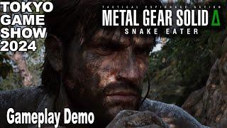 Metal Gear Solid Delta Snake Eater Remake Gameplay Demo TGS 2024