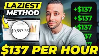 LAZY Ai Side Hustle That's Making $137/Hour (How To Make Money Online 2025)