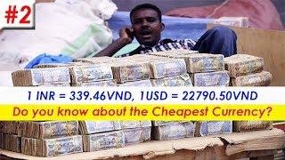 Top 10 Cheapest Currency in the world 2018 | Exchange rate in USD and INR