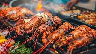 Full Taste of Sea! CHEAPEST Grilled Seafood in Saigon Street Stall/Vietnamese Street Food Collection