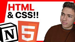   EXPORTAR Páginas en HTML y CSS en Notion??? (tienes que hacerlo)