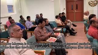 Aramaic Project-184.CMI fathers in North America learn, "Bar Maryam" (Son of Mary).