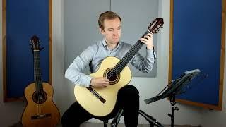 Felicidade by Tom Jobim, performed by Luke Anderson on a Ryan Gibson Guitar 2021