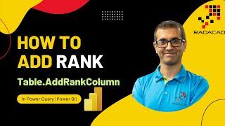 Adding Pre Calculated Rank in Power BI Using Power Query