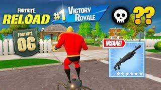 77 Elimination Solo Vs Squads Reload "Zero Build" Gameplay Wins (Fortnite RELOAD chapter 5)