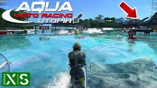 WAVE RACE CLONE - AQUA MOTO RACING UTOPIA IN 4K | SERIES X HIDDEN GEM