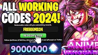 *NEW* ALL WORKING CODES FOR ANIME VANGUARDS IN 2024! ROBLOX ANIME VANGUARDS CODES