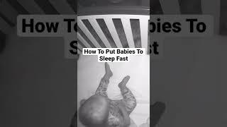 Best way to put babies to sleep #shorts #thegodnasr #trending #baby #toddler #newborn #mom #lol #new