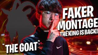 T1 FAKER MONTAGE "THE KING IS BACK" BEST OF FAKER LCK 2024