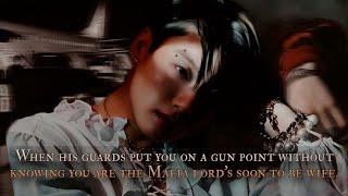 His guards put you on a gun point without knowing you are the Mafia lord's soon to be wife -oneshot