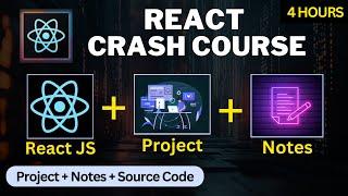 React 19 Crash Course In Hindi || Projects + Notes + Source code