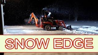 Snow Edge (Ratchet Rake LLC) - First Use and Impressions on MASSEY FERGUSON GC - 1725M/23E