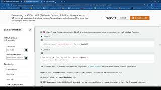 Developing on AWS: Lab 2 Python - Develop Solutions Using Amazon S3