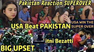 BIG UPSET SUPER OVER USA Beat PAKISTAN Kisi ne izzat nahi Bachai USA EXPOSED PAKISTAN TEAM