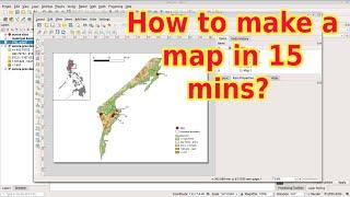 QGIS Part4 - How to create your first map in 15 mins