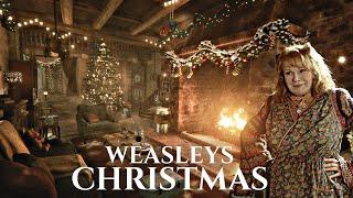  Spending Christmas Day with the Weasleys at the Burrow  Harry Potter inspired Ambience & Music