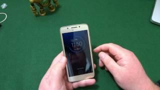 Lenovo Moto G5 unboxing