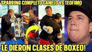 CANELO EDUCA A TEOFIMO EN SPARRING Y EDDY REVELA ULTIMOS DETALLES DE CAMPAMENTO + PACHECO VS SULECKI