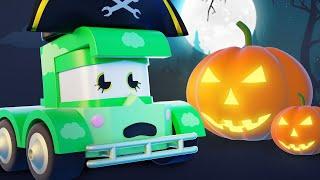 Truck Games, les petits camions   Les bonbons d'Halloween ! #camionspourenfants