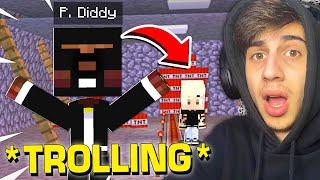 ვინ დაიტროლა P. Diddy-ს წვეულებაზე?!  Minecraft *TROLLING*