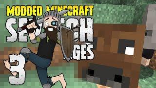 Minecraft SevTech: Ages | 3 | BUFFALO DANCE!! | Modded Minecraft 1.12.2