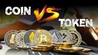 Difference Between Cryptocurrency And Tokens | Explained With Animation