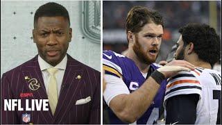 NFL LIVE | Only Vikings remain great - Ryan Clark on Vikings open up for NFC North after Lions loss